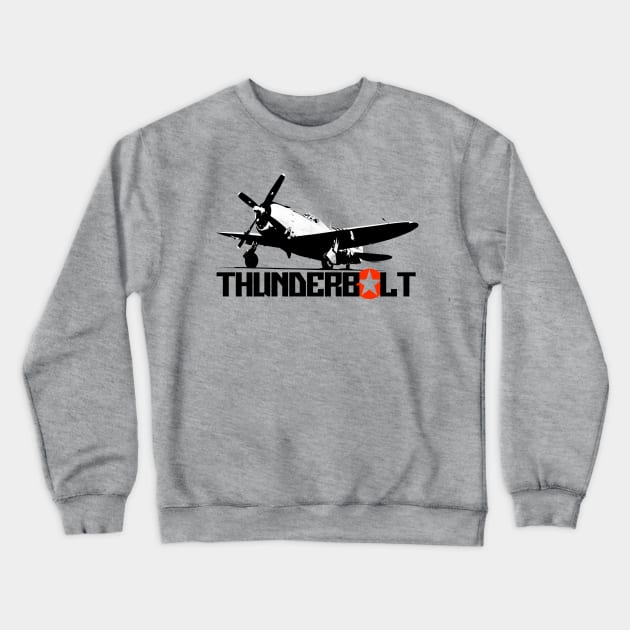 P47 Thunderbolt Crewneck Sweatshirt by Siegeworks